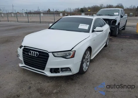 2015 Audi A5 2.0T Premium z USA, uszkodzony, nr VIN WAUMFAFR9FA039147